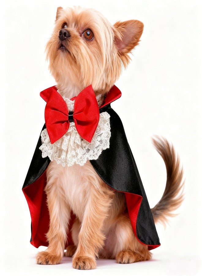 SANDTIMER Pet Vampire Cloak, Cloak Wings Halloween, for Small Medium Large Dog Pet Clothes,Halloween Pet Costumes,Dog Cat Halloween Costumes Cape Pet - Image 1